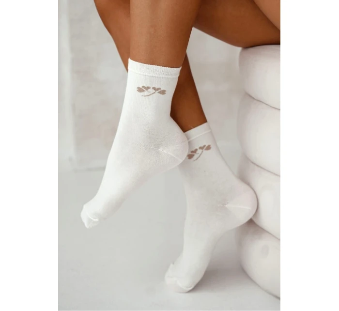 Ponožky Milena 0200-178 Jemný vzor Lurex 37-41