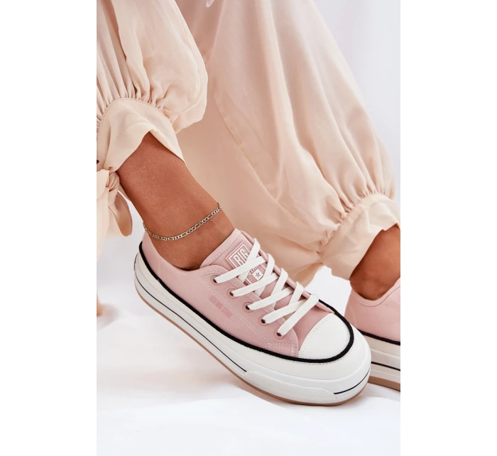 Damskie Trampki Big Star NN274207 Różowe