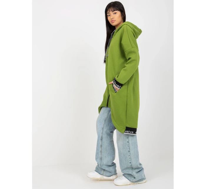 Dámska mikina RV BL 6832.10 svetlo zelená