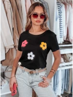 Dámské květované tričko černá Dstreet model 21984272 - FashionStreet