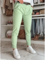 Dámské kalhoty chinos s páskem mint Dstreet model 21987173 - FashionStreet