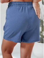 Dámske látkové šortky SUMMER TRIP blue FashionStreet SY0434