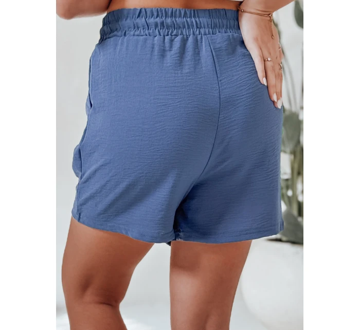 Dámske látkové šortky SUMMER TRIP blue FashionStreet SY0434