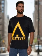 Pánské tričko s potiskem černé Dstreet model 21988569 - FashionStreet