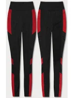 sportovní legíny se vsadkami model 18504074 - J.STYLE