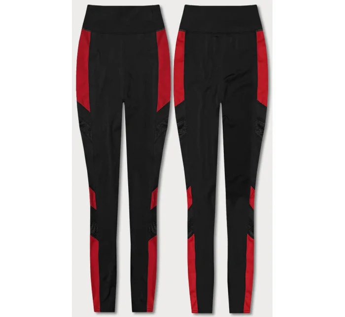 sportovní legíny se vsadkami model 18504074 - J.STYLE
