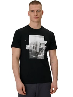 Pánske tričko 4F M2660 deep black 4FWSS26TTSHM2660 20S pánske