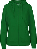 Neutral O 83301 Dámska mikina s kapucňou z bio bavlny 77.8331 zelená Neutral O 83301 Dámska mikina s kapucňou z bio bavlny 77.8331 zelená