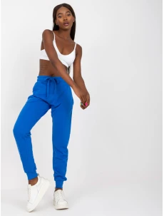 Dámske tepláky B 005 tmavo modré