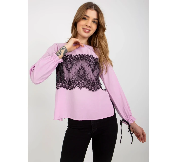 Blúzka LK BZ 506877.15x svetlo fialová