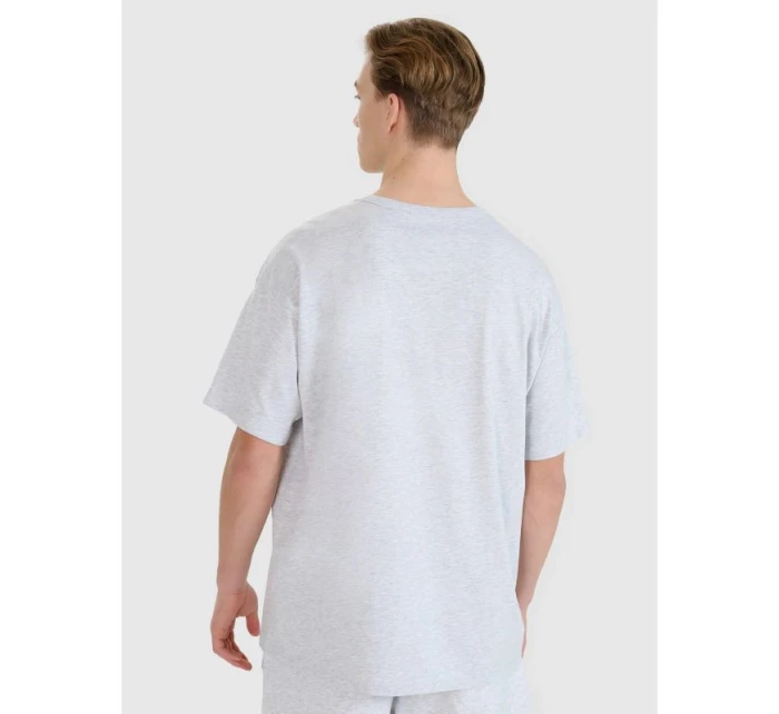 Oversize jednofarebné unisex tričko 4F 4FWSS25TTSHU1972-27M Oversize jednofarebné unisex tričko 4F 4FWSS25TTSHU1972-27M