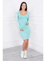 model 18742407 mátové šaty - K-Fashion model 18742407 mátové šaty - K-Fashion