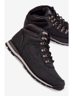 Pánské trekové boty s izolací Lee Cooper LCJ-25-03-3844M Černé