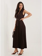 Šaty IT SK 21558.03 tmavě hnědé Šaty IT SK 21558.03 tmavě hnědé