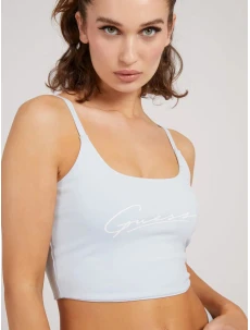 Dámsky crop top O1BA10KASI1 - G707- Mint - Guess