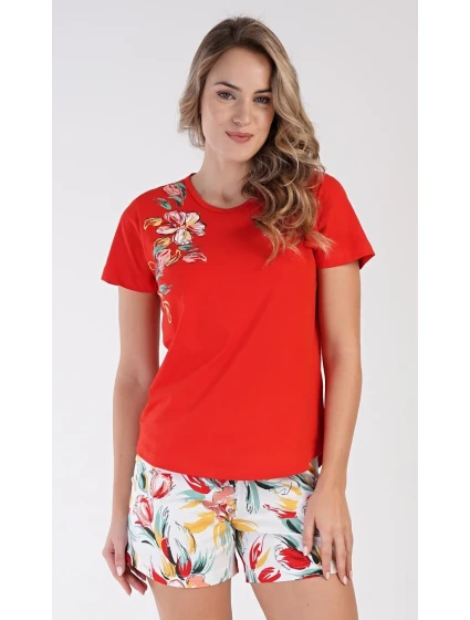 Dámské pyžamo šortky model 22407745 - Vienetta Dámské pyžamo šortky model 22407745 - Vienetta
