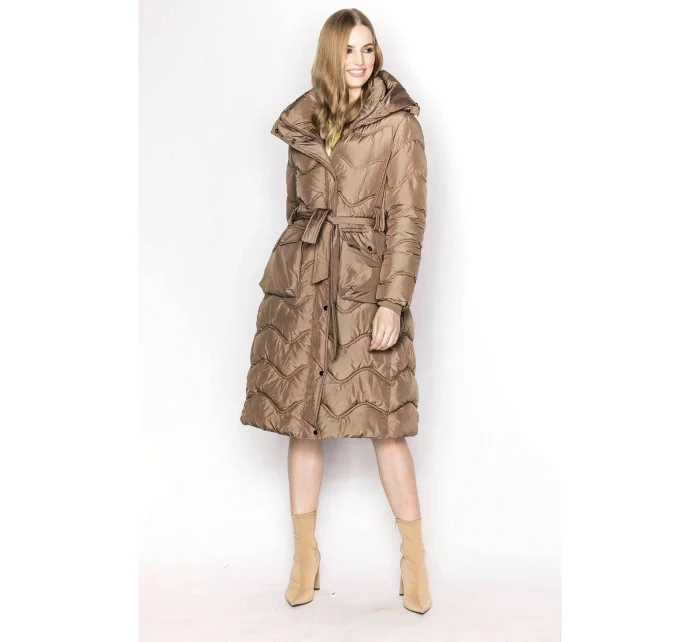 KURTKA DAMSKA BEŻOWA model 21244251 - Ann Gissy