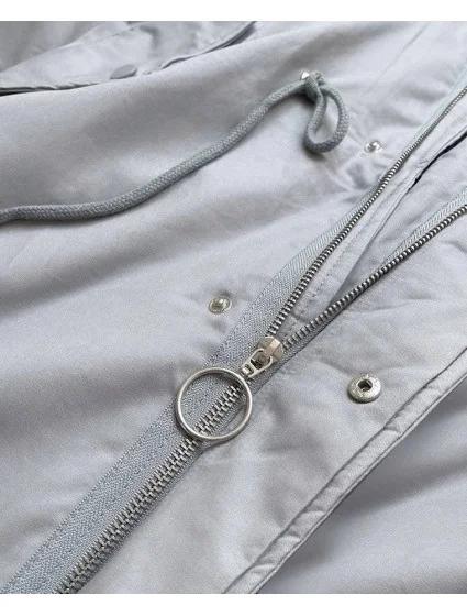 PARKA DAMSKA ZIMOWA Z SZARA model 21241693 - LJR PARKA DAMSKA ZIMOWA Z SZARA model 21241693 - LJR