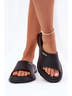 Piankowe Klapki Damskie Big Star RR274A577 Czarne