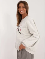 Bluza EM BL model 20499609 jasny szary - FPrice Bluza EM BL model 20499609 jasny szary - FPrice