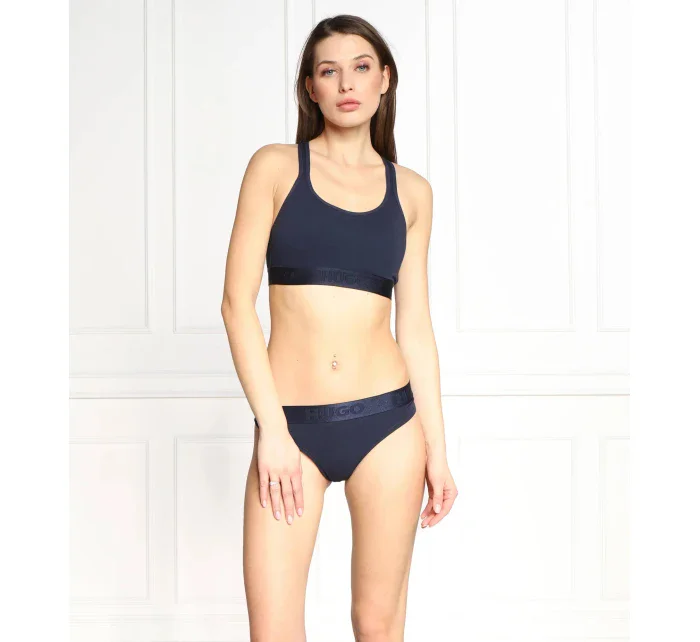 Dámska športová podprsenka 50480159 tmavomodrá - HUGO Boss