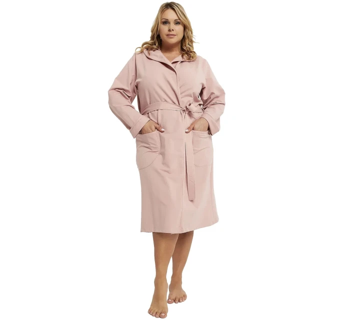 Dámský župan Karina pink plus - ITALIAN FASHION