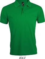 SOL'S Prime Men Pánske piqué polo z hrubej bavlny 25.0571 kelly green