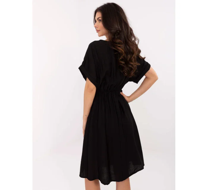 Sukienka MI SK model 21191045 czarny - FPrice Sukienka MI SK model 21191045 czarny - FPrice