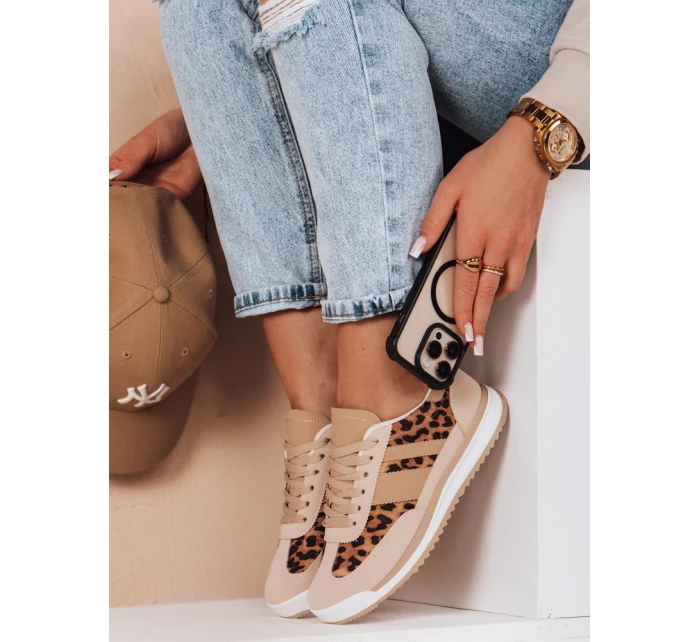 Dámské sportovní tenisky s leopardím vzorem Dstreet model 21985075 - FashionStreet