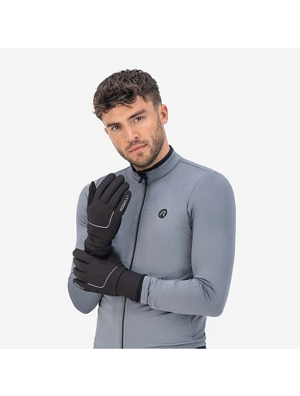 Rogelli rękawiczki zimowe ESSENTIAL czarne S