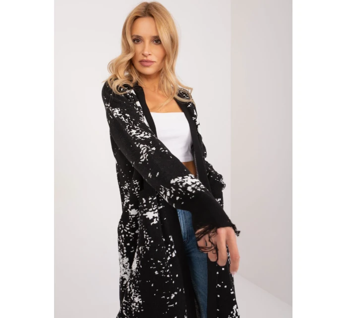 Sveter BA SW 14105.27 čierna farba