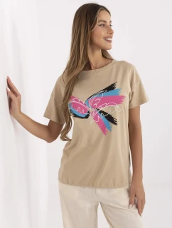 Tričko CLM TS 1019.79 camel