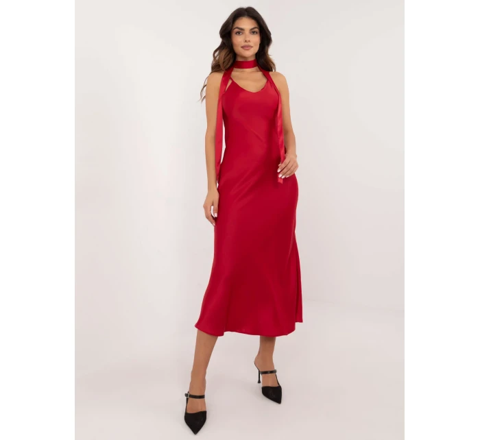 Šaty LK SK 509715.51 tmavo červená Šaty LK SK 509715.51 tmavo červená