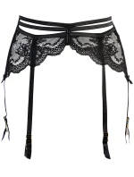 Podväzkový pás V-10712 čierny - Axami