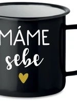 MÁME SEBE - černý plecháček 350 ml