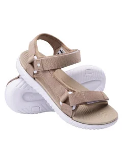 Dámske sandále APODIS WOS 92800602641 Béžová s bielou - Hi-Tec