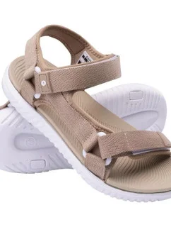 Dámske sandále APODIS WOS 92800602641 Béžová s bielou - Hi-Tec