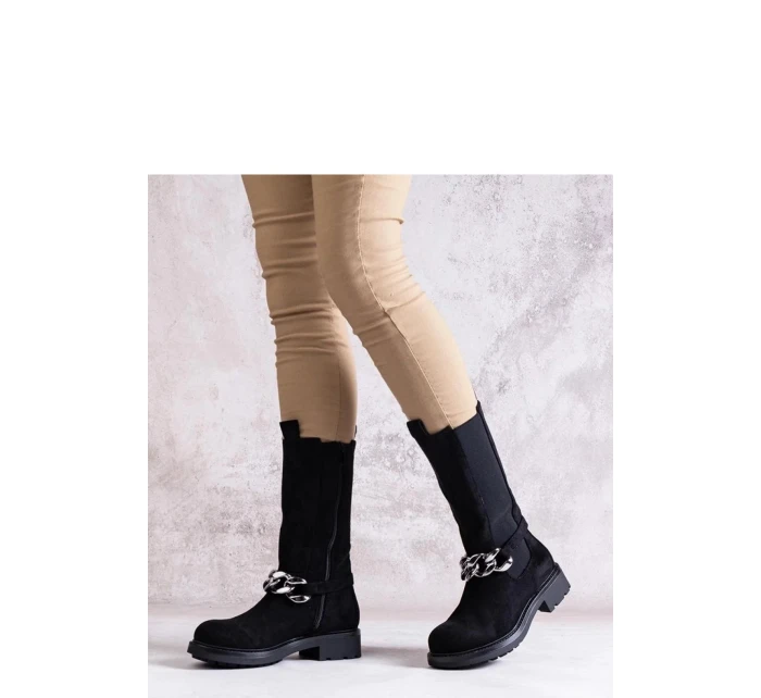 Topánky na podpätku model 205040 Solea