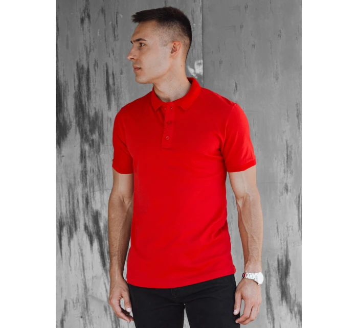 Pánská červená polokošile Dstreet model 21977411 - FashionStreet