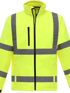 Yoko HVK 09 Hi-Vis softshellová bunda 79.VK09 hi vis yellow