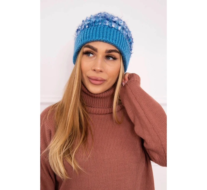 Bublinková čiapočka K219 modrá Bublinková čiapočka K219 modrá