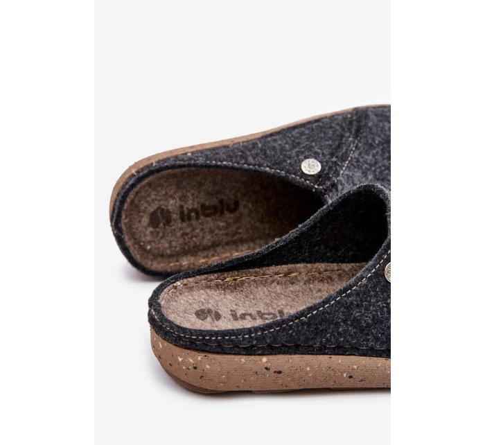 Pánská Domácí Obuv Pantofle model 21677485 Grafitová - Inblu