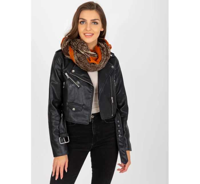 Tunelový šál AT KM 241353.35 hnedá