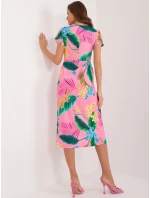 Sukienka DHJ SK  różowy model 20095231 - FPrice