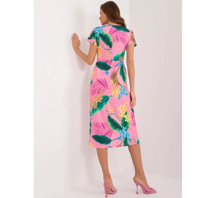Sukienka DHJ SK  różowy model 20095231 - FPrice