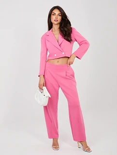 Spodnie dresowe IT DR model 22067026 ciemny różowy - FPrice