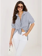 IT košeľa KS 18989.17 bielo-sivá