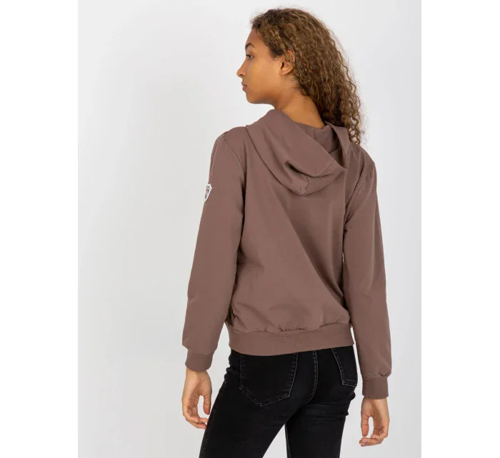 Dámska mikina RV BL 8226.11X hnedá