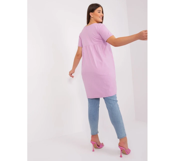 RV SK 8768 šaty.17P svetlo fialová RV SK 8768 šaty.17P svetlo fialová