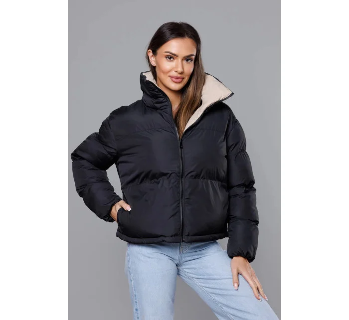 Čierna prechodná bunda (5M3115-392)